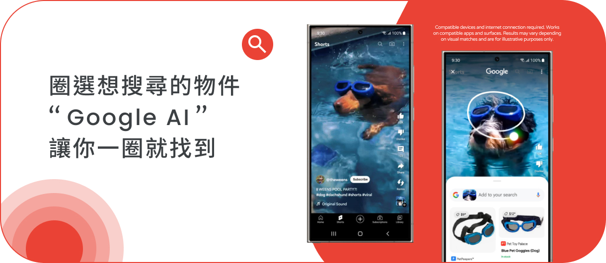 圈選想搜尋的物件Google AI讓你一圈就找到